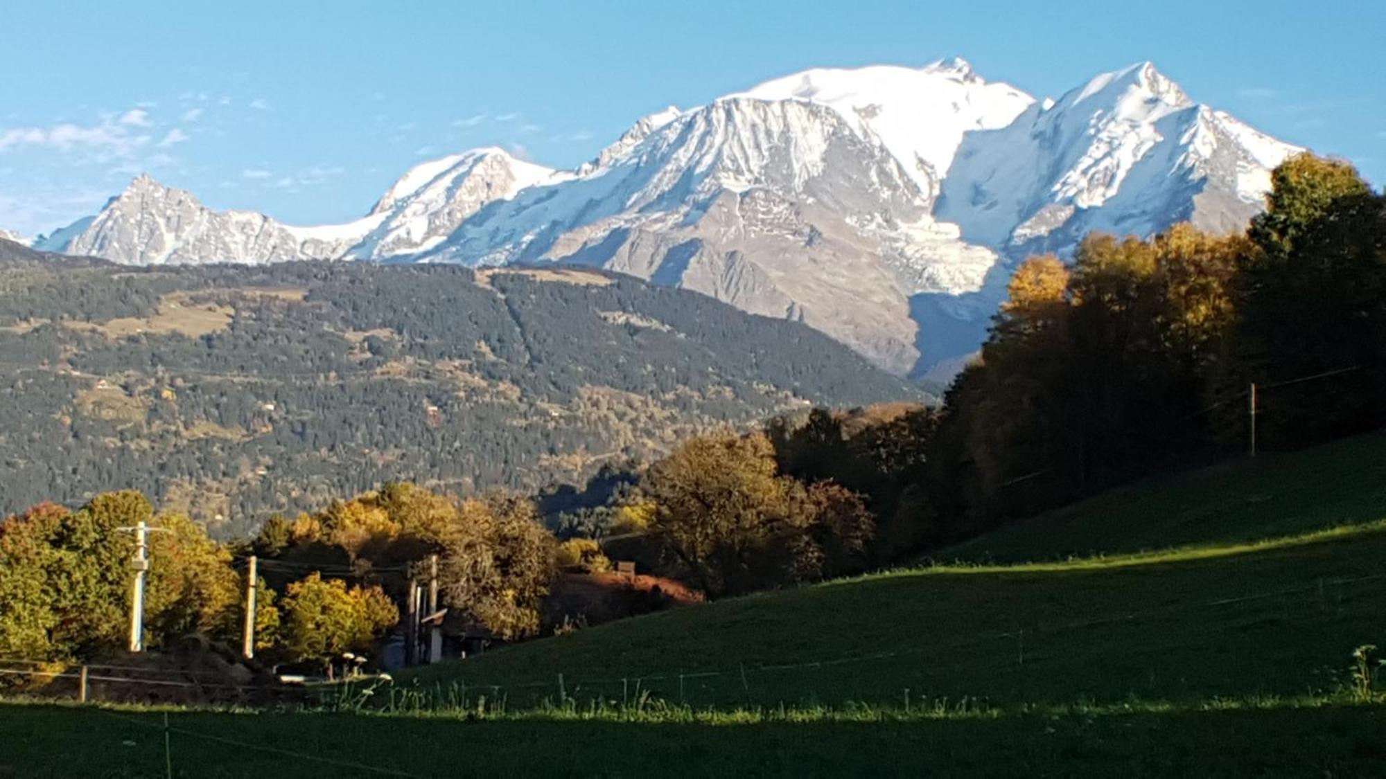 孔布卢La Ferme Du Mont-Blanc住宿加早餐旅馆 外观 照片